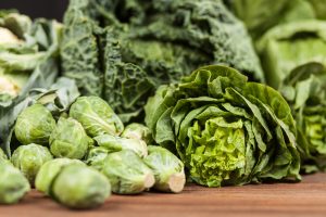 leafy greens to help with anxiety