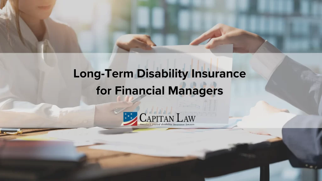 Long-Term Disability Insurance for Financial Managers