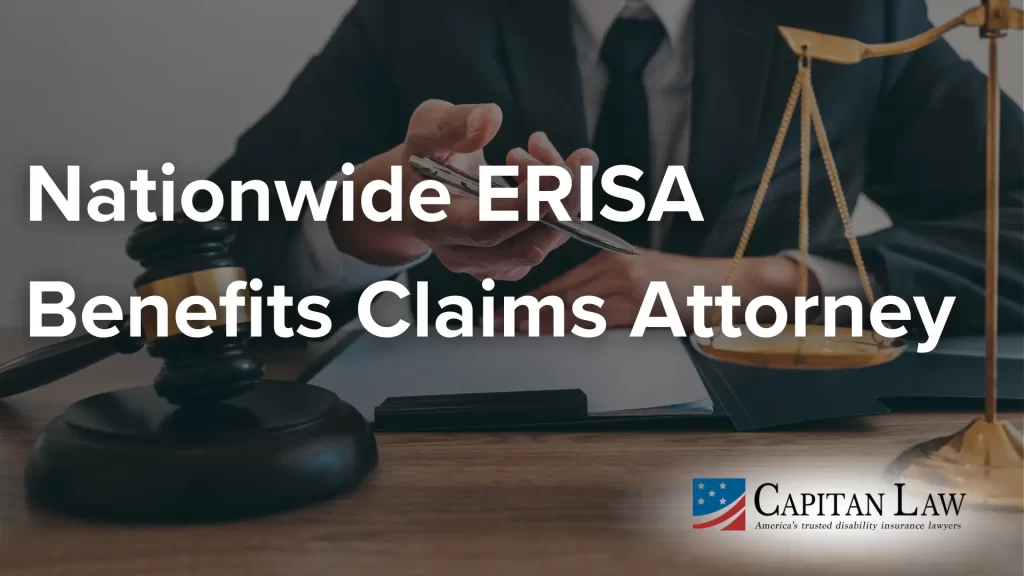 Nationwide ERISA Benefits Claims Attorney image