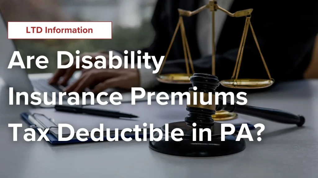 Are Disability Insurance Premiums Tax Deductible in PA_ Image
