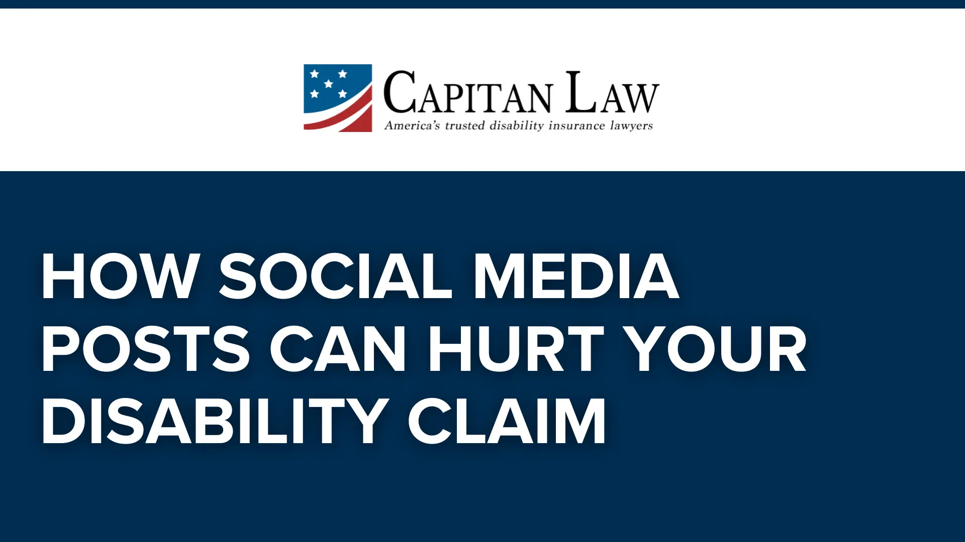 How Social Media Posts Can Hurt Your Disability Claim